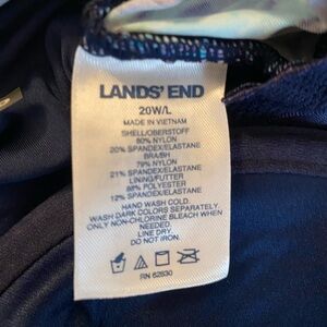 Lands' End Women's Swimwear - Navy